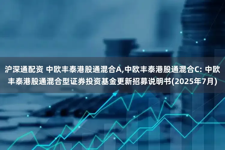 沪深通配资 中欧丰泰港股通混合A,中欧丰泰港股通混合C: 中欧丰泰港股通混合型证券投资基金更新招募说明书(2025年7月)