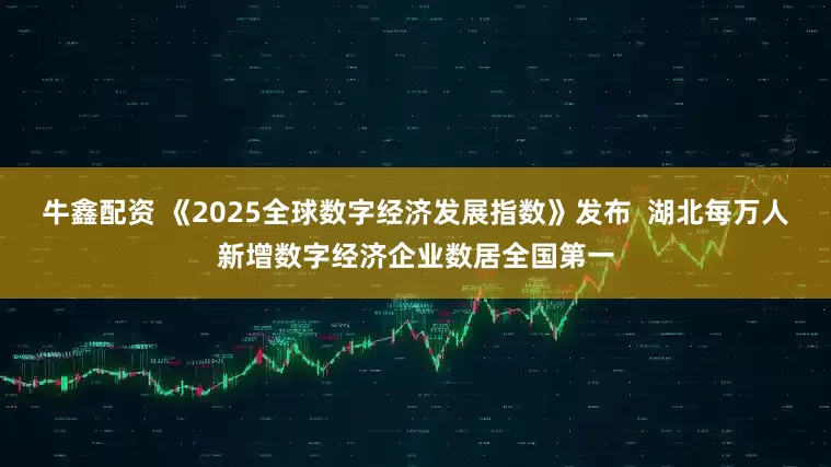 牛鑫配资 《2025全球数字经济发展指数》发布  湖北每万人新增数字经济企业数居全国第一