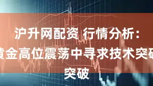 沪升网配资 行情分析:黄金高位震荡中寻求技术突破