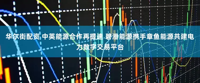 华尔街配资 中英能源合作再提速 碧澄能源携手章鱼能源共建电力数字交易平台